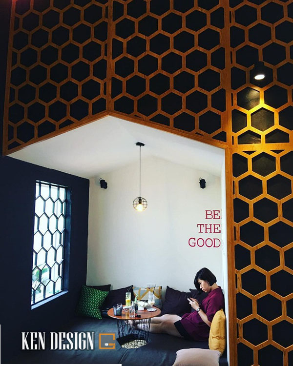 thiết kế quán cafe văn phòng